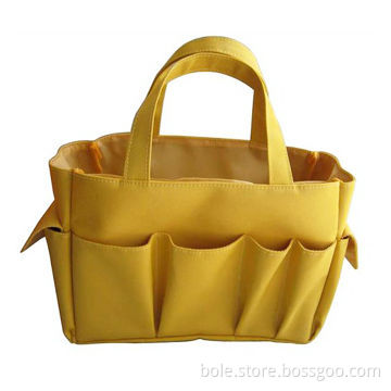 New Arrival Shopping Bag Made of Microfiber, Two Handles for Carry and Many Pockets for Usage